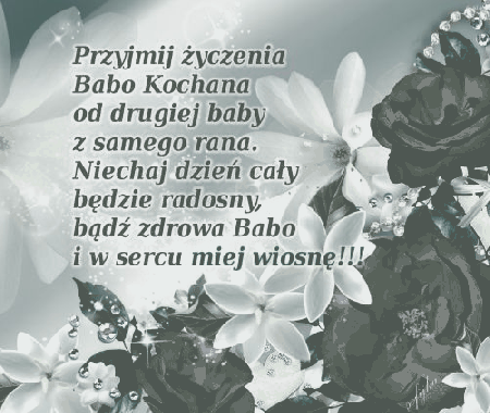 Kwiatowa kartka z życzeniami na dzień kobiet